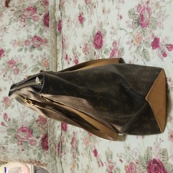 Louis Vuitton Monogram Cabas Mezzo shoulder bag authentic vintage parse - Picture 2 of 14